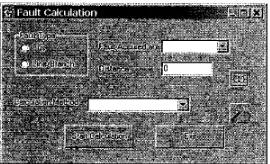 Figure 4. PowerSystemModel, Faultcalculation Component on Forms 