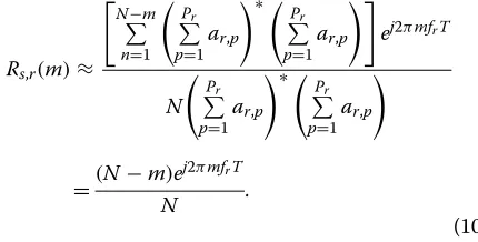 Table 1 The specification of the high-resolution sea clutter