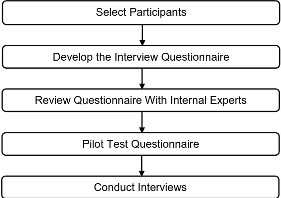 Figure 7. Research Methodology – Step 5 Conduct In-Depth Interviews 