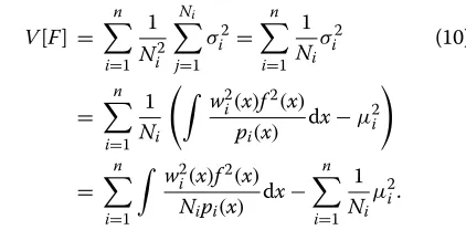 Table 1 Naming convention for the MIS estimators in this paper.We will drop the superindex 1 from primary estimators when notstrictly necessary