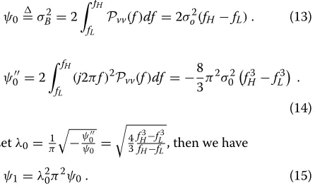 Figure 4 shows an example of the PDF of a single FP pulsearrival time measurement in the case of (20) and (21),respectively, which were fitted to the histogram of TOA