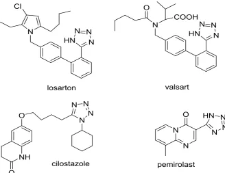 Figure 3: Biological active compound with tetrazole. 