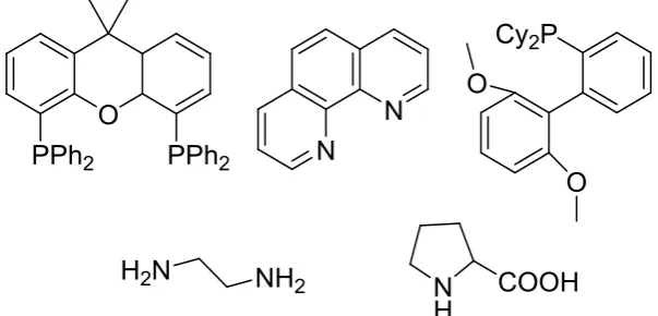 Figure 4: Ligand used in the model substrate. 