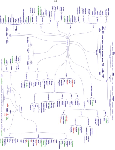 Figure 2.6: A taxonomy of Caltech-256 categories created by hand. At the top level these aredivided into animate and inanimate objects