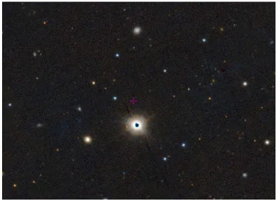 Figure 3. Phased light curve of DG Ari, the period we used was 34.024 d. Data from the NSVSdatabase.