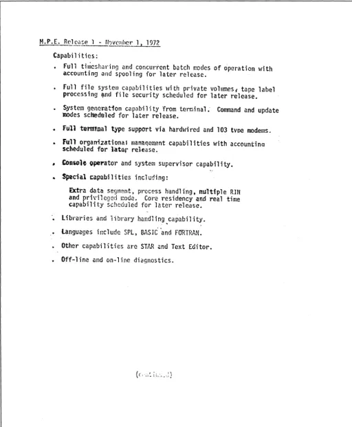Figure 10 Memo 9/25/72, Part 1 