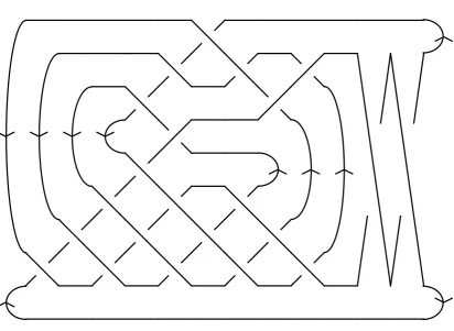Figure 7.4: Twisted torus knot K(11, 3, 2, 1) from [6]