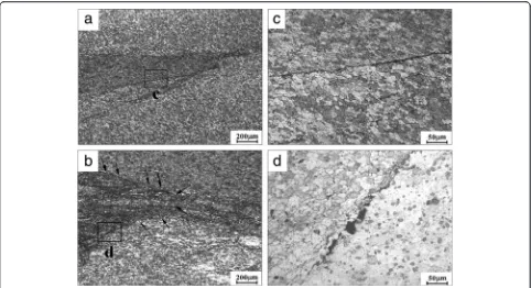 Fig. 4 (a) and (b) presents the microstructure of the crack-like root defect (Bo et al