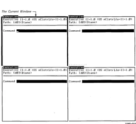 Figure 4-6. Four Tiled Windows 