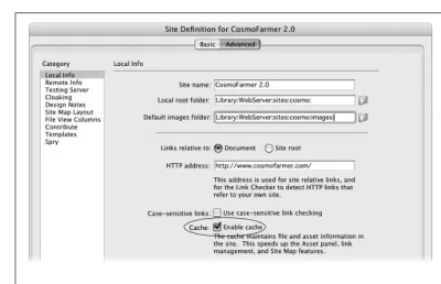 Figure 1-12:Make sure the “Enable