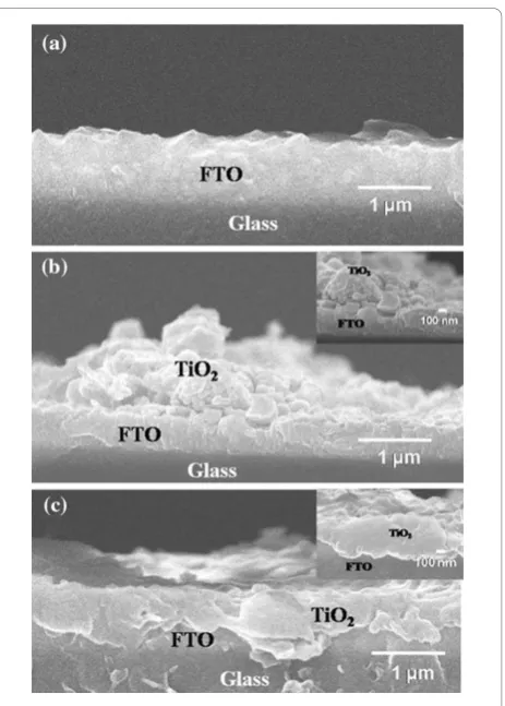 Figure 3). This results in a compact interface at FTO/