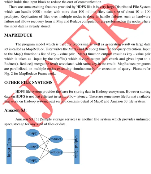 Fig. 2 for MapReduce Framework. 