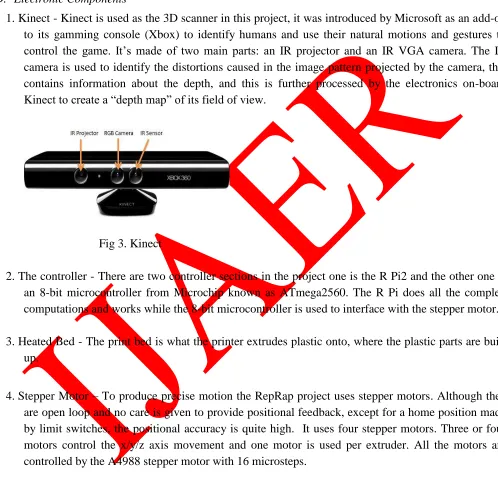 Fig 3. Kinect 