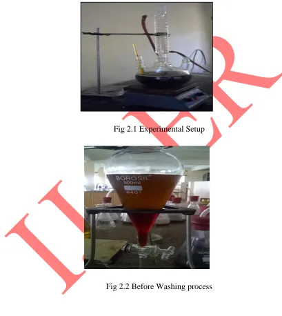 Fig 2.1 Experimental Setup   