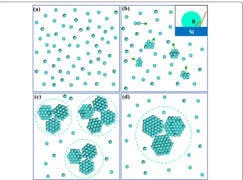 Figure 5 Schematic illustration of the fabrication mechanism of the ZnO nanoparticle array constructed from ZnO QDs