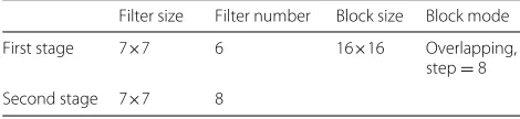 Fig. 2 ICANet filter: The figure shows the filters learned in the ICANet volume base, with the filter size and filter number for both phases set to11×11 and 8, where a and b are the first and second stages, respectively, of the filter in the ICANet convolutional layer