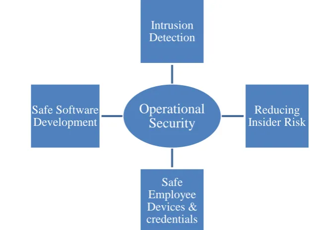 Fig 5: Figure showing the stages of Operational SecuritySafe Software Development  