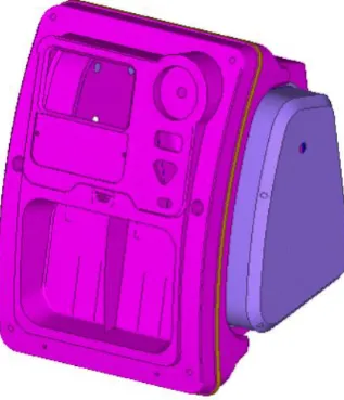 Figure 13.  Use of RBE2 Elements to Simulate Bolted Joints 