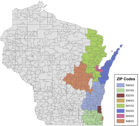 Table 2.  Maternal GBS colonization and infant death rates by ZIP code group