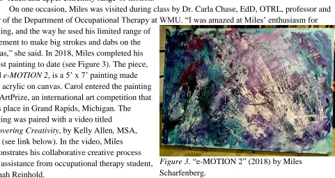 Figure 3. “e-MOTION 2” (2018) by Miles 