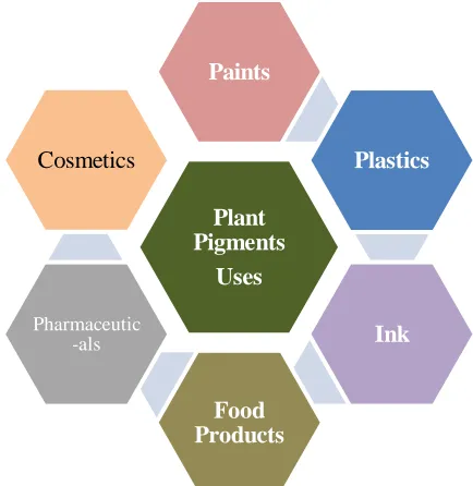 Table 1: Major plant pigments  