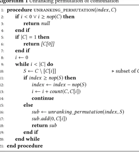 Table 2: Ordered label paths according to different order-ing methods O