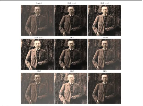 Table 3 Comparison of the standard deviation σ, the mean μ, and the entropy H of the original and processed Rachmaninov images