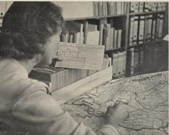 Fig 1: Staff member Red Cross, c 1949. Photo H.G.L. 