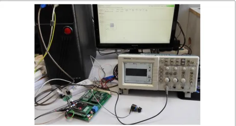 Fig. 15 Experimental setup of the CPM system