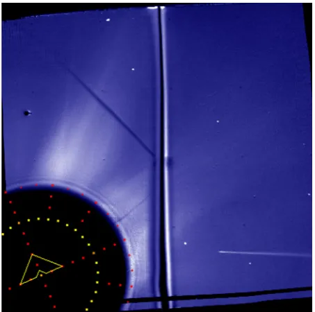 Fig. 5 Kreutz group CometC/1988 Q1 SMM, lower right, inimages recorded by thewhite-lightCoronagraph/Polarimeter aboardthe Solar Maximum Missionobservatory on 1988 August 21.This was the fourth of ten Kreutzcomets discovered by SMM