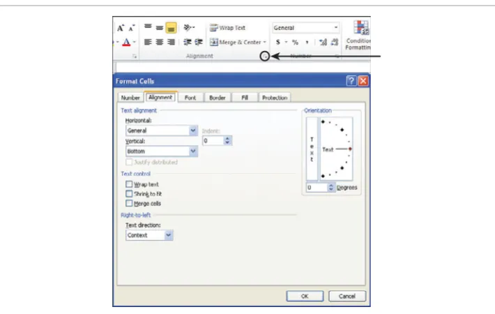 Figure 1.11Interact with the dialogs you used in legacy Excel to avoid some of the frustra-tion of hunting down hard-to-find or missing commands.