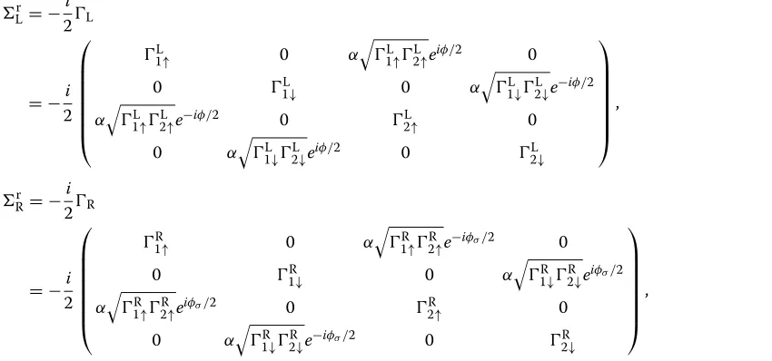 Figure 6a, b. Physically, the increase ofRto the strong RSOI, which also favors the CAR process correspondsand the generation of the large spin current