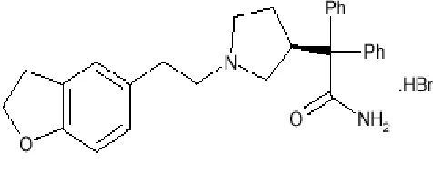 Figure 1. Structure of Darifenacin Hydrobromide  