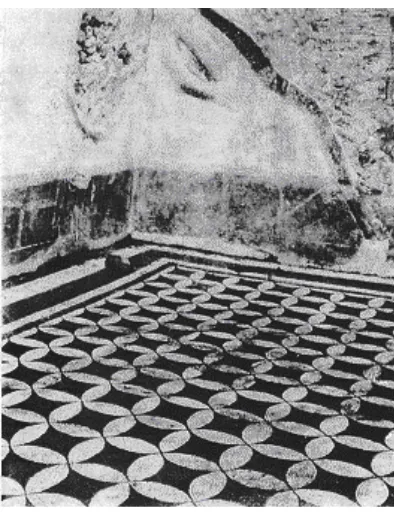 Figure 13: Vestibule mosaic with  guard dog. 