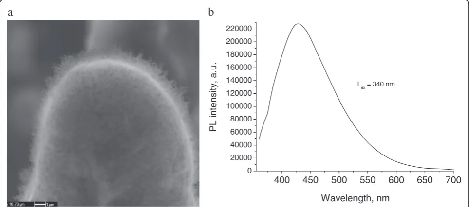 Figure 8 Reflection spectra of Si surface with microcones. The reflection spectra of Si: curve 1, Si single crystal; curves 2 and 3, Si withmicrocones formed by 1,600 and 2,000 number of the laser pulses, respectively
