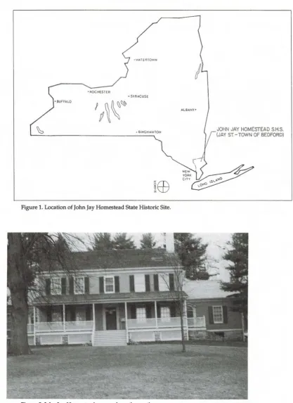 Figure 1. Location of John Jay Homestead State Historic Site. 