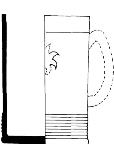 Figure l. Redware vessel forms from the Wellfleet Tavern. 