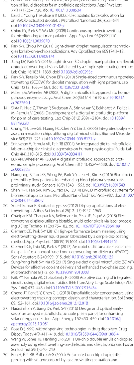 Fig. 2: steps of the process of dispensing a droplet by L-junction; Fig. 3: normal-