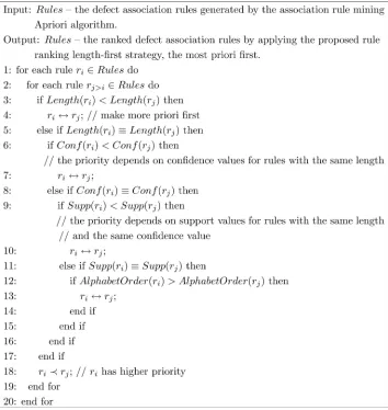 Fig. 4. Rule-ranking (RR) strategy.