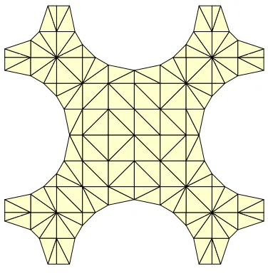 Figure 2 shows what the triangulation of the small dataset looks like.