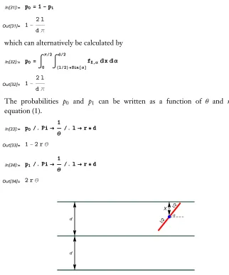 Figure 4. The random variables in the single-grid experiment.
