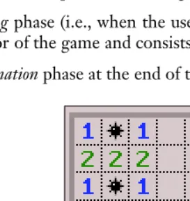 Figure 1. Windows’ famous Minesweeper board.