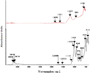 Figure 3. Effect of contact time on the adsorption of Cu2+ ions onto KAO and MKB 