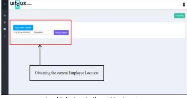 Fig. 4.3: Getting the Current User Location 