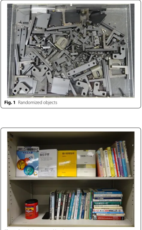 Fig. 2 Regularly arranged books