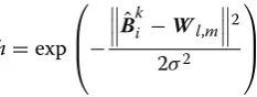 Fig. 14 Conversion into the 1‑of‑K vector using SOM
