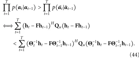 Figure 2 displays the tracking of the complex fading coeﬃ-