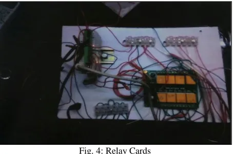 Fig. 4: Relay Cards 