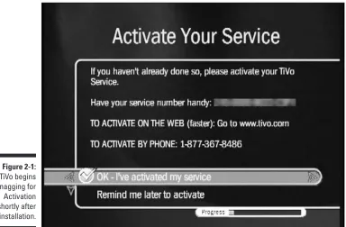 Figure 2-1: TiVo begins 
