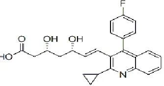 Figure: 2.Chromatogram of Pitavastatin from working standard solution